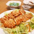 τомоко's cooksnap of when they made 鶏むね肉で作る！油淋鶏.