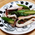 ジュスカ's cooksnap of when they made 液塩でアスパラとイカの塩レモン炒め☆.