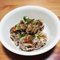 ａｋｉＴ's cooksnap of when they made 豚肉と舞茸の蒸しボール★レンジ調理で！.