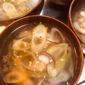 みつまる3232's cooksnap of when they made ねぎとしいたけの簡単中華風スープ.