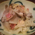 SHOWtaro's cooksnap of when they made 春キャベツとあさりの蒸し煮.