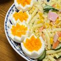 もえちゃんはは's cooksnap of when they made ゆで卵の飾り切り.