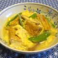 Cook☆Lily's cooksnap of when they made はんなりまろやか♡絹さやと絹揚げの卵とじ.