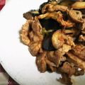 ☆yopipi's cooksnap of when they made ごはん泥棒♩豚肉と茄子のキムチ炒め.