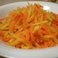 happynote's cooksnap of when they made さつま芋と人参の塩きんぴら.
