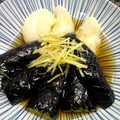 ゆうかりおん's cooksnap of when they made めんつゆで簡単☆揚げもちと茄子の揚げ浸し.