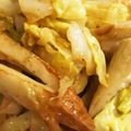 そやじ's cooksnap of when they made 春キャベツとチクワ炒め お手軽にもう一品.