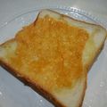 ゆみらんたん's cooksnap of when they made フライパンで簡単☆サクサクチーズトースト.
