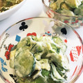 YUKIKI☆'s cooksnap of when they made 釜揚げしらす胡瓜アボカドのマヨサラダ.