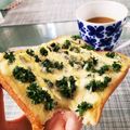 anuenue☆'s cooksnap of when they made ⁑子供も大好き（≧∇≦）パセリトースト⁑.