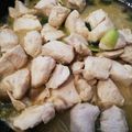 tommy265's cooksnap of when they made 胸肉としめじのバター醤油炒め.