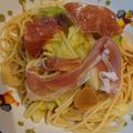 さぁ★たぁ★'s cooksnap of when they made 簡単♡生ハムとキャベツのペペロンチーノ.