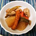クック桜輝's cooksnap of when they made 大根と鶏肉の煮物☆簡単！美味！作りおきに.