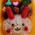 ひよこさん♪'s cooksnap of when they made うさぎのイースターおにぎり.