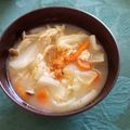 ♡SCOFA♡'s cooksnap of when they made ほっこりアラ汁もどき！野菜とツナの味噌汁.