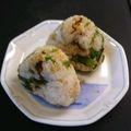 Hirarinn☆'s cooksnap of when they made 塩漬け大葉と塩昆布のおにぎり.