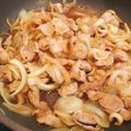 みぐのすけ★'s cooksnap of when they made タモリさんの生姜焼きレシピで豚丼.