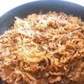 まりりんぺ's cooksnap of when they made ☆☆めっちゃ旨い！！牛丼☆☆.