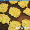 So071082☆'s cooksnap of when they made 我が家のごはん 離乳食 お好み焼き.