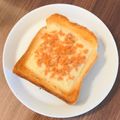 3yes's cooksnap of when they made 鮭フレークとチーズのトースト.