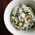 おはな✻'s cooksnap of when they made 簡単☆春菊と天かすの混ぜご飯♪.