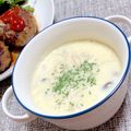 クックもこ。's cooksnap of when they made きのこいっぱい♪生姜豆乳スープ.