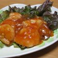 カルボさん's cooksnap of when they made ●エビチリ●.