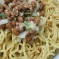 ariyuch's cooksnap of when they made ごま油で納豆！焼きそば☆.