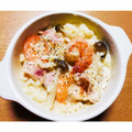 Reina6's cooksnap of when they made 海老の殻の出汁で旨みたっぷりリゾット♪.