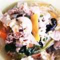 Cumayome's cooksnap of when they made 黒酢でサンラータン麺.