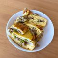 ☻せなたろす☻'s cooksnap of when they made 簡単‼ピーマンと牛豚ミンチの玉子焼き.