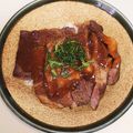 なめこおろし's cooksnap of when they made 牛ロースステーキ丼.