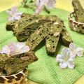 moko♪キッチン♪'s cooksnap of when they made 抹茶とチョコと桜のザクザクビスコッティ♡.