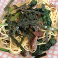 けんよこ's cooksnap of when they made 簡単 豚肉とほうれん草の和風パスタ.