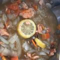 クックII1QK9☆'s cooksnap of when they made 鮭のスープ煮.