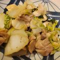 ちづクック☆'s cooksnap of when they made 楽々副菜！鶏ももと白菜の塩麹炒め.
