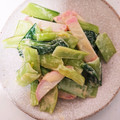 ももいろのうさぎ's cooksnap of when they made かまぼこと小松菜のマヨポン酢炒め.