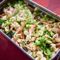 ayusari's cooksnap of when they made 小メスティンでぽんかす丼.