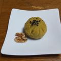 野菜係's cooksnap of when they made 安納芋くるみ茶巾.