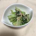 moppppp's cooksnap of when they made 自担、簡単！小松菜のツナマヨサラダ風.