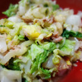 つばき417's cooksnap of when they made 簡単(^-^)v白菜とツナのぽん酢和え.