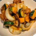 ぱんなこゆな's cooksnap of when they made カボチャで彩り♪豚ヒレやわらか酢豚★.