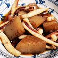 Jyohana's cooksnap of when they made 意外な組合せ！こんにゃくとイカ足の煮付け.