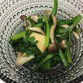 hrmta's cooksnap of when they made 春菊としめじのおひたし.