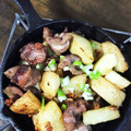 みちゃきち☆'s cooksnap of when they made 砂肝とジャガイモのアヒージョ.