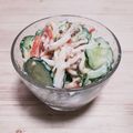 アクセル☆'s cooksnap of when they made カニカマとキュウリのマスタードマヨ.