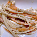 pe_summer☆'s cooksnap of when they made ごぼうのごまマヨサラダ.