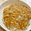 mわかばi's cooksnap of when they made 簡単給食　ジャージャー麺.