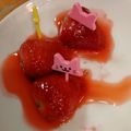 mykn23's cooksnap of when they made 甘くて美味しいいちご飴〜♡.