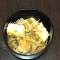 クック旅好！！'s cooksnap of when they made 厚揚げと大根の春雨チゲ風スープ.